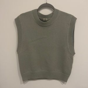 Aritzia Alps Merino Knit Vest